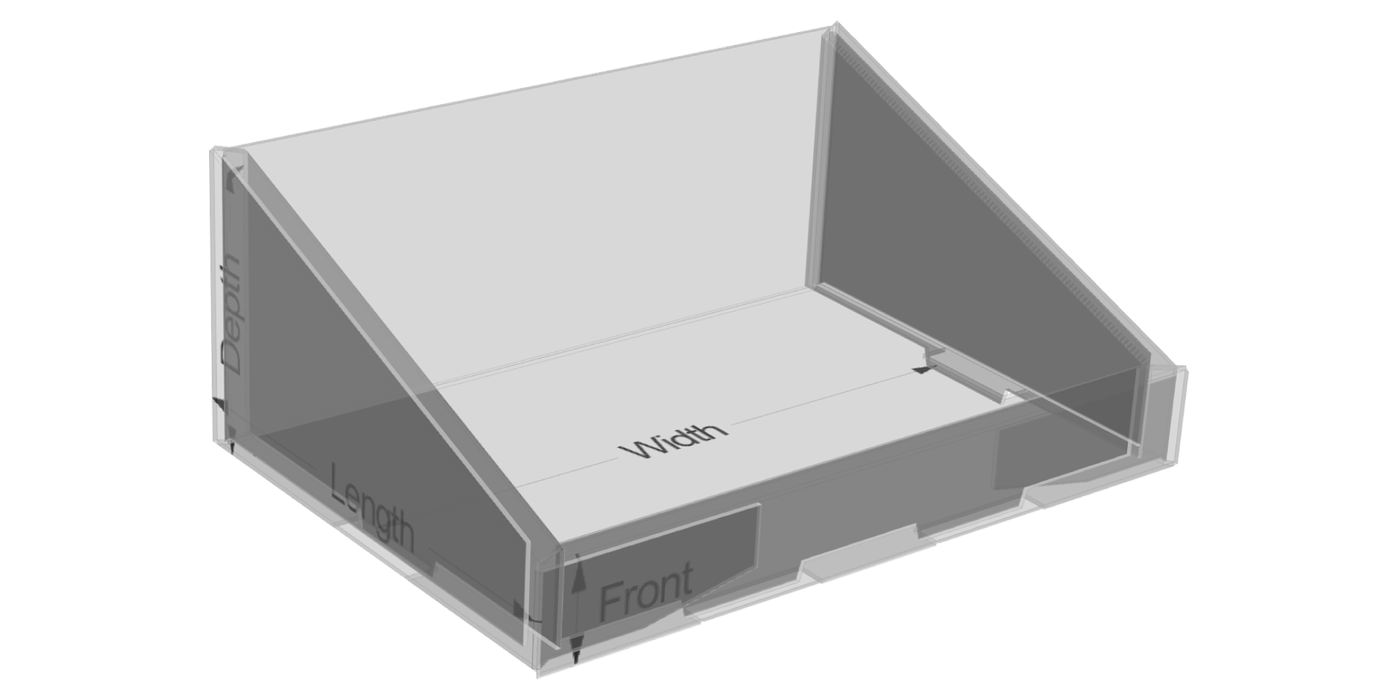 A008_Slope Side Tray - View 1